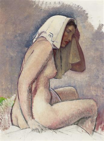 LEON KROLL (1884-1974) After the Bath.